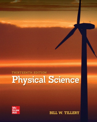 Textbook cover for Physical Science by Bill Tillery (13th edition)