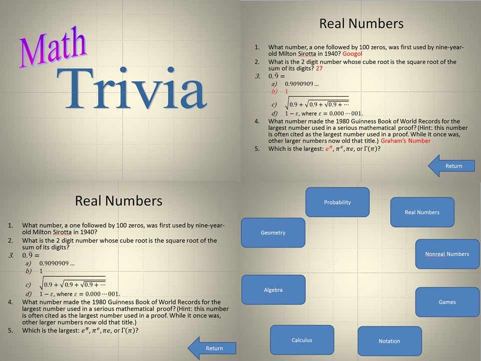 Picture of the trivia ppt